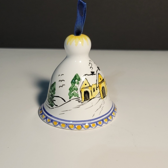 Tiny Hand Painted Bell Delicate Decrotive Jingle Bell - Ceramic - Picture 3 of 10